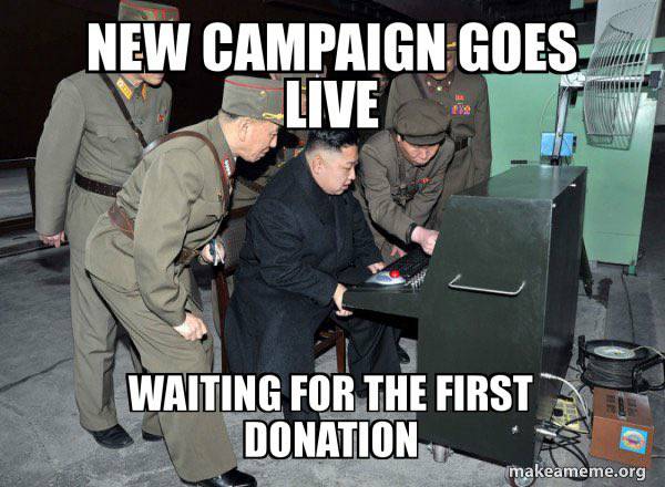 #FundraisingMemes #Fundraising #DirectGiving #CommunityFundraising #Campaign