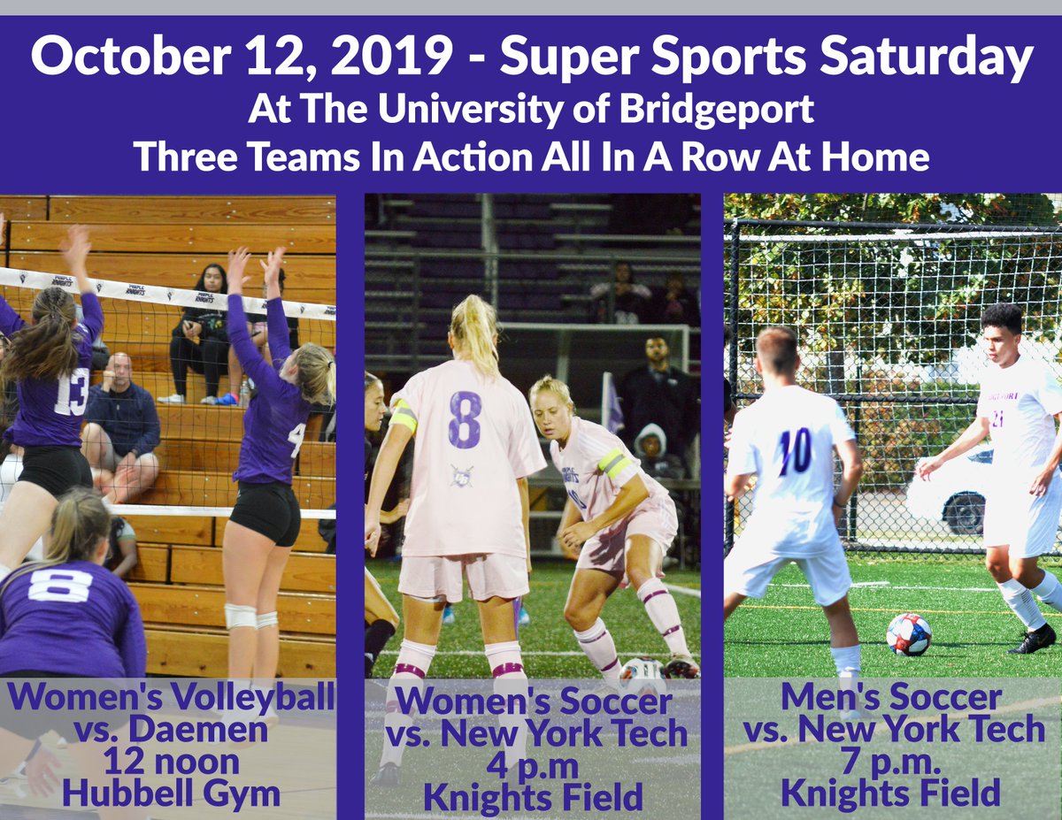 UBPurpleKnights's tweet photo. Tomorrow is Super Sports Saturday at UB! https://t.co/Fl3wZaHoza