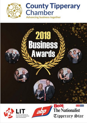 CTChamber's tweet image. See the 2019 County Tipperary Business Awards Brochure bit.ly/businessawards… #tipperary #business #supportforbusiness
