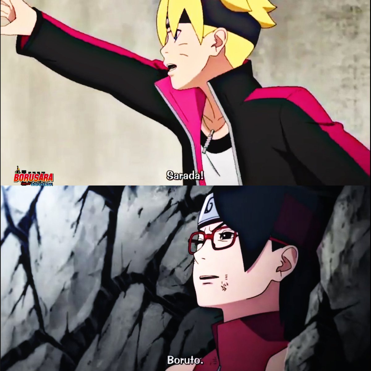 Borusara Indonesia Flashback On Eps 61 When Borusara Call Each Other Name While They Fighting Against Shinki In Chunin Exams Borusara Boruto Sarada Borutonarutonextgenerations T Co Gmms8gp8ix
