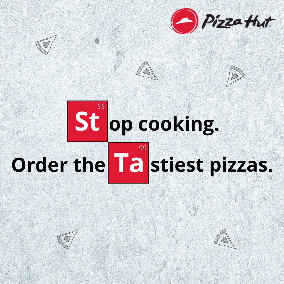 Walter approves of the chemistry between you and our pizzas ElCamino https t.co xJMJQT9ylX Walter approves of the chemistry between you and our pizzas ElCamino https t.co xJMJQT9ylX