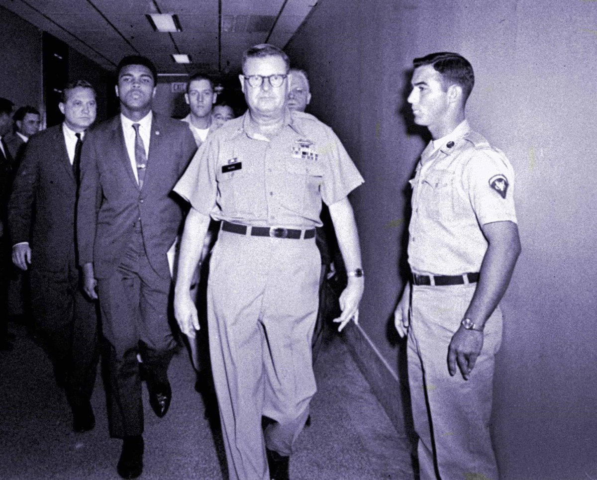 JimbobNguyen's tweet photo. Muhammad Ali lost everything in opposing the Vietnam War.  He was almost broke &amp; didn’t know if he would box again. At the time, the war still had support. 
NBA players could lose $ from China sales but not their careers. They still won’t speak out on Chinese oppression. https://t.co/6NMVyLxnAV