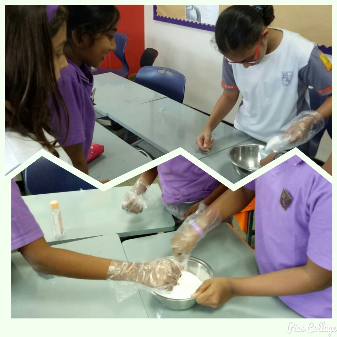 BSC_JSClubs's tweet image. .@BSC_JSClubs @BSC_JSHead @BSC_SSHead @intSchools Making and testing &apos;Bath Bombs&apos; #STEMClub #YoungScientists #FunExperiment   #laboratory work
