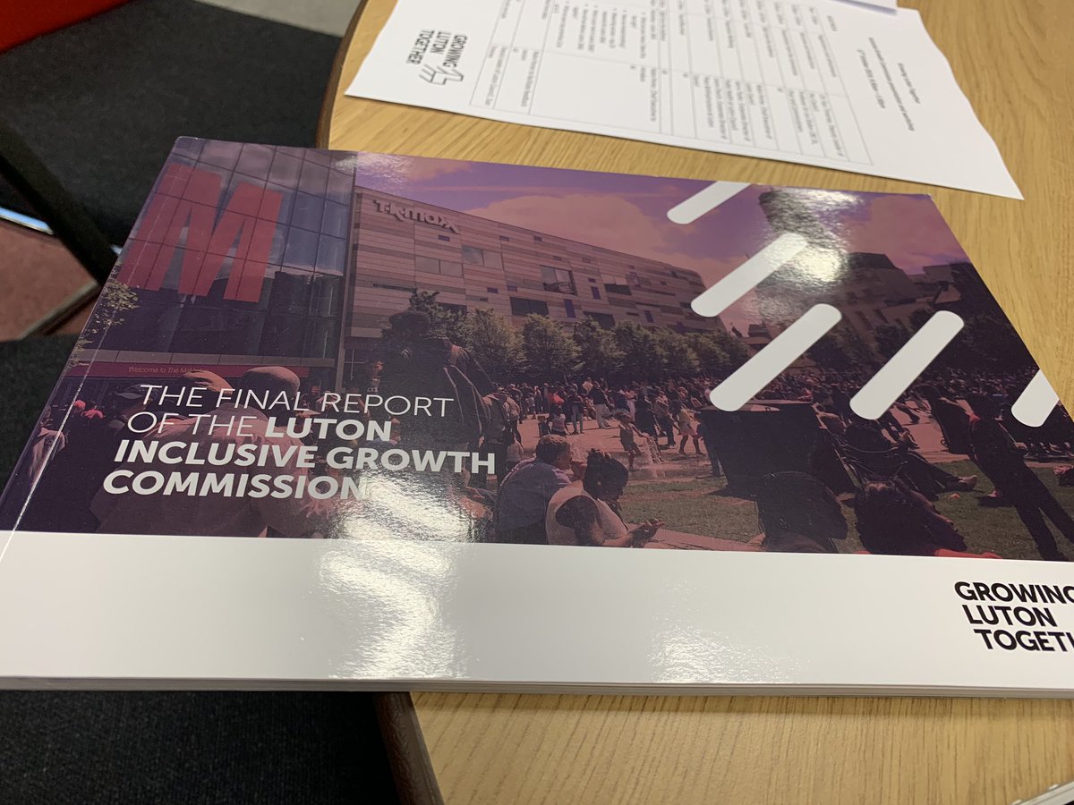SineadMcNamara3's tweet image. The @GrowingLuton commissioners have been a pleasure to work with including Professor Sir Les Ebdon CBE DL @Gwyneth89214050 @irfan_fozia @ahadawi1 @DisabilityMick, Nick, Justin, Chris and Jennie. Was fantastic to finally launch the report growinglutontogether.com