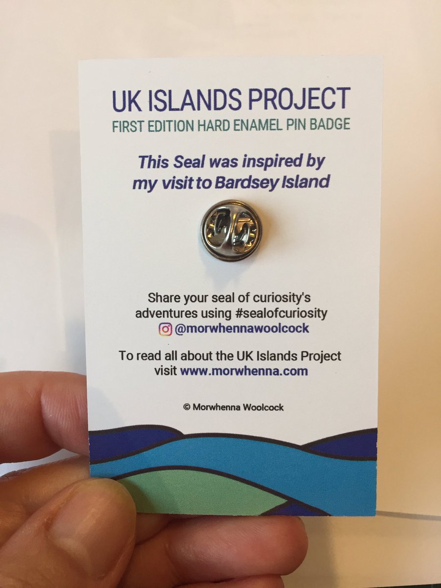 morwhenna's tweet photo. Whoop whoop 🙌
My Seal of Curiosity Hard Enamel pin badges are now ready for sale!!
They’re £7 each plus p&p
PM me if you’d like one 🙂
*Excited Face*
#sealofcuriosity #ukislandsproject #bardseyisland @madebycooper https://t.co/GeSFjkjbco