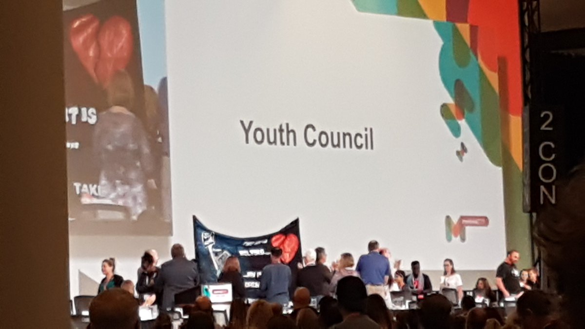 CUPE391's tweet photo. We want to welcome out #CUPE2019 Youth Council
#buildingthefuture https://t.co/X9v5u6D7s0