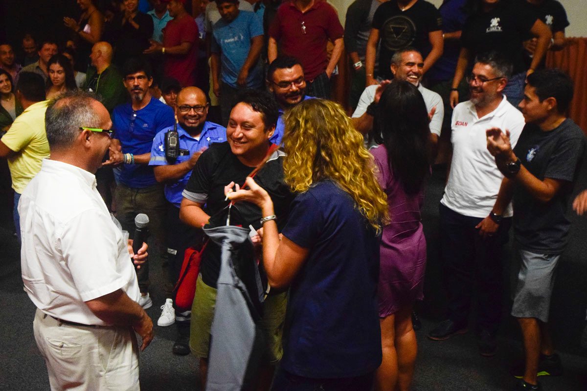 DANGlobalSafety's tweet photo. This week, 135 #divers, #DiveProfessionals, #DiveShopOwners and #RescuePersonnel in #Cozumel came out to attend DAN World’s Cozumel Seminarios 2019.
Special thanks to our dedicated team in DAN World and the dive physicians and safety experts who made these seminars successful! https://t.co/cUENFhL7DG