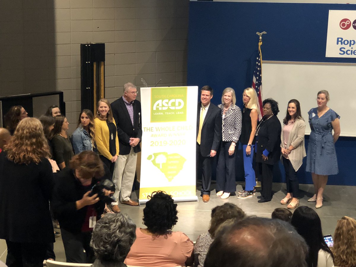 Edu_Thompson's tweet image. What an amazing accomplishment @ACE_Patterson! #SCASCDWholeChild Award winner! #edadvbecause #ASCDL2L #TeachSC