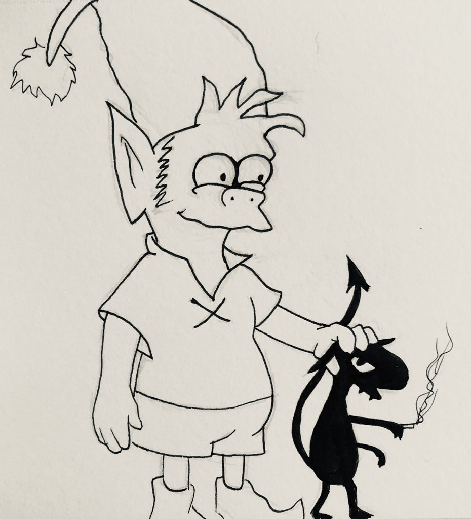 audisoddd's tweet photo. Couple more #inktober drawings!
#inktoberenchanted #disenchantment #elfo #luci #inktoberbuild #inktoberhusky #machop #inktoberfrail #leaf #inktoberswing #pendulum #crystal https://t.co/a9mWDXwT3B