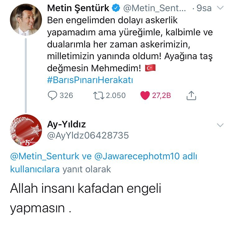 benbirkul's tweet photo. #Sustular çünkü villalarını saglama aldılar
Sen Adamsın Metin Abii 🇹🇷👍👏
#Susma #Sustunuz #SusmamDiyenlerSustu
#BarisPinariHarekati https://t.co/5C7qS6IxJv
