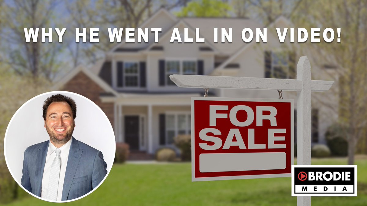 BrodieMedia's tweet photo. New Podcast! How Patrick O'Connor became the #1 #Coldwellbanker Agent it the Carolinas and why he went all in on #videomarketing 

https://t.co/uSyO6LkPgo

#columbiasc #lexingtonSC #Realestate #Realtor #realestateagent https://t.co/40VvJLs30v