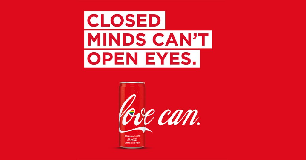 Closed minds can’t open eyes. Love can. ❤️ #ComingOutDay