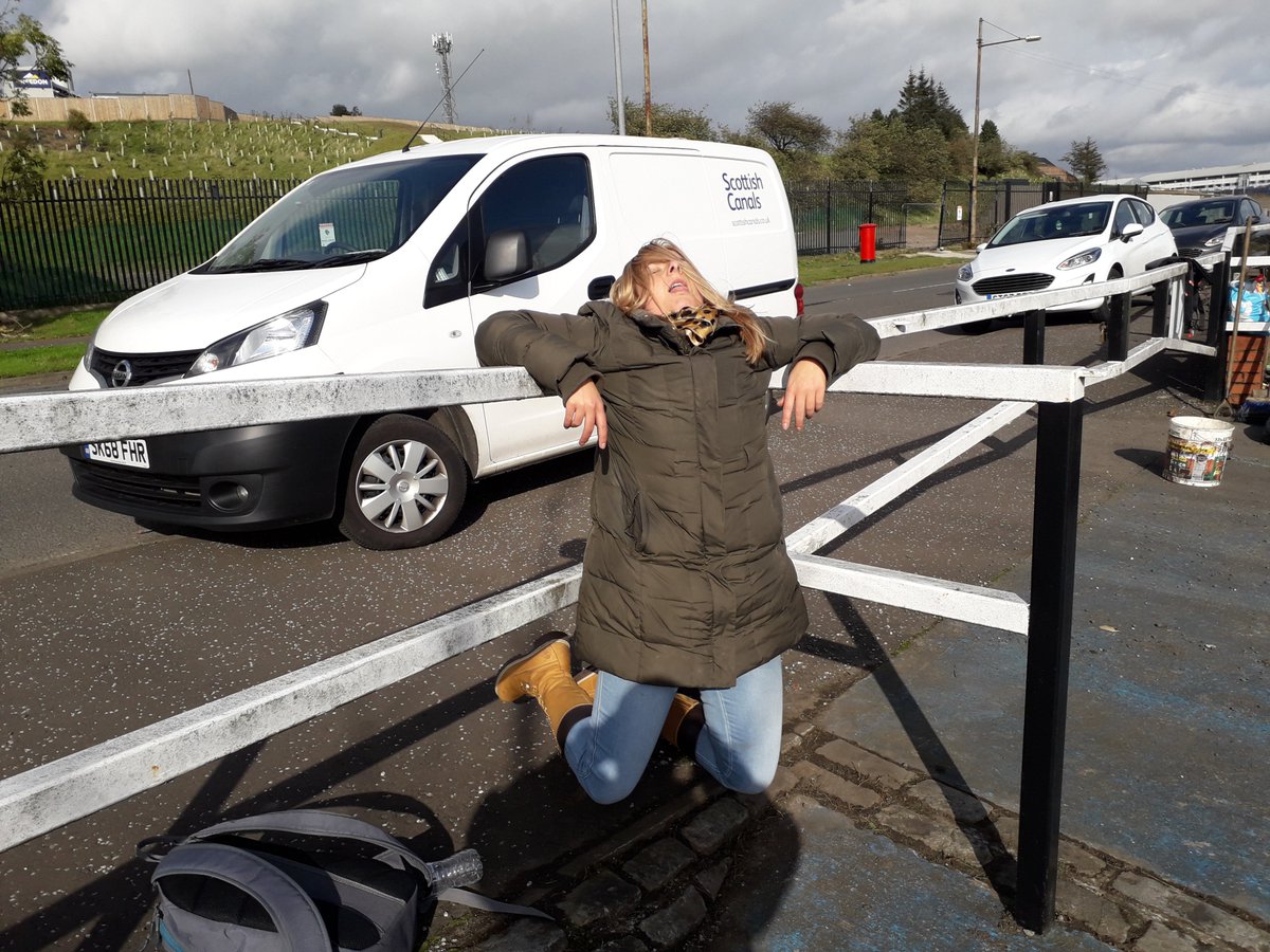 JohnMcG97393023's tweet photo. Great day with @Lloydbanks volunteers @scottishcanals @Pinkston_Info cleared of vegetation and looking good https://t.co/WTAyJHK8J3