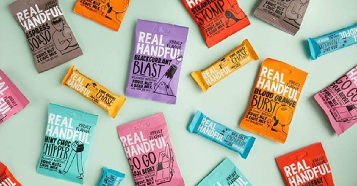 BBCGoodFoodShow's tweet image. From protein bars to trail mixes and little snacks for the kids, don&apos;t miss @realhandful at #GFSWinter this November!