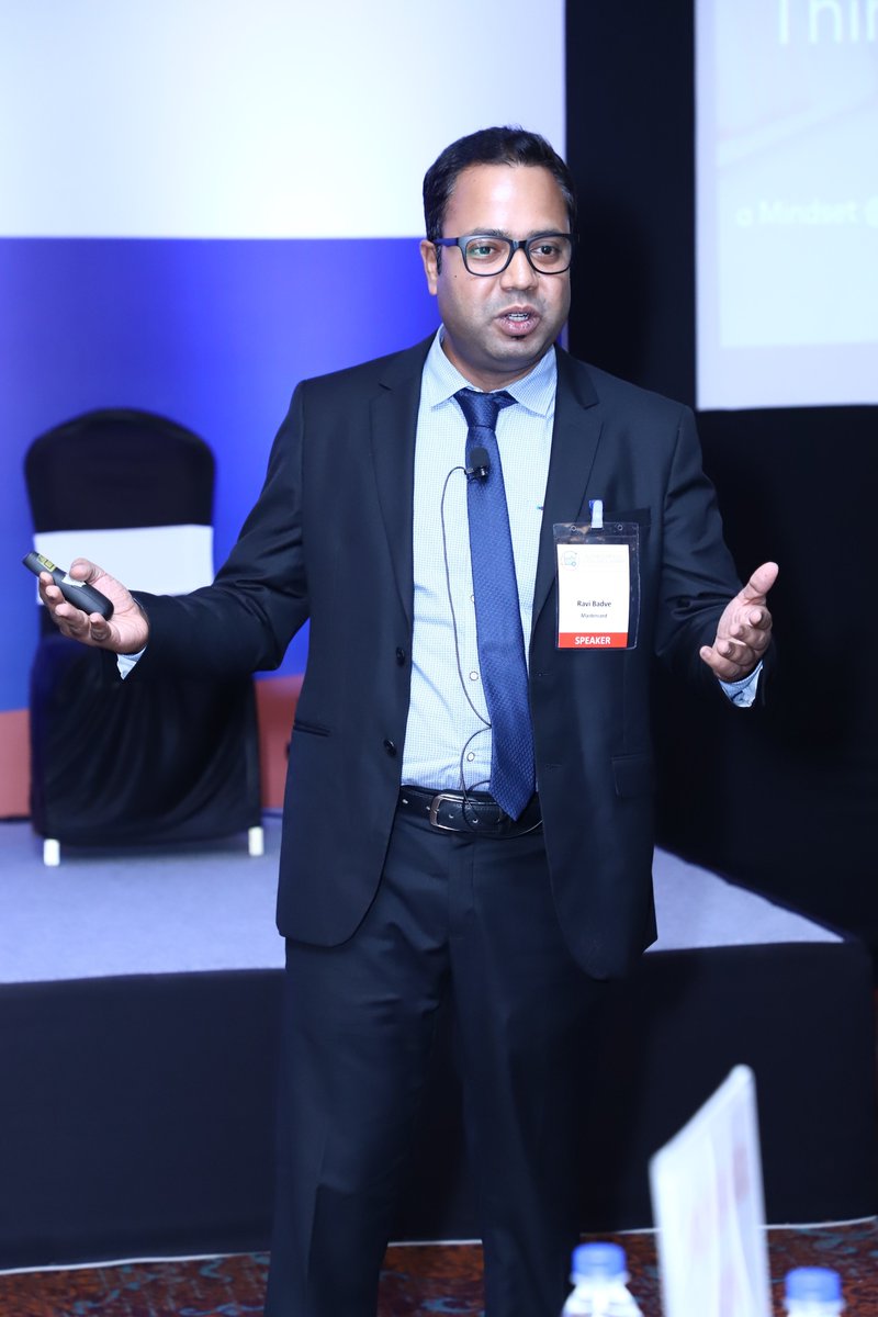 mastercardindia's tweet photo. "Design thinking is integral to the way we innovate at Mastercard and collaborate with our peers and partners to develop better solutions," says @ravibadve as he concluded his session on ‘Design Thinking’ at the Business Process Excellence Summit. @InventiconBI @wearemastercard https://t.co/oLPXC1Vz2i