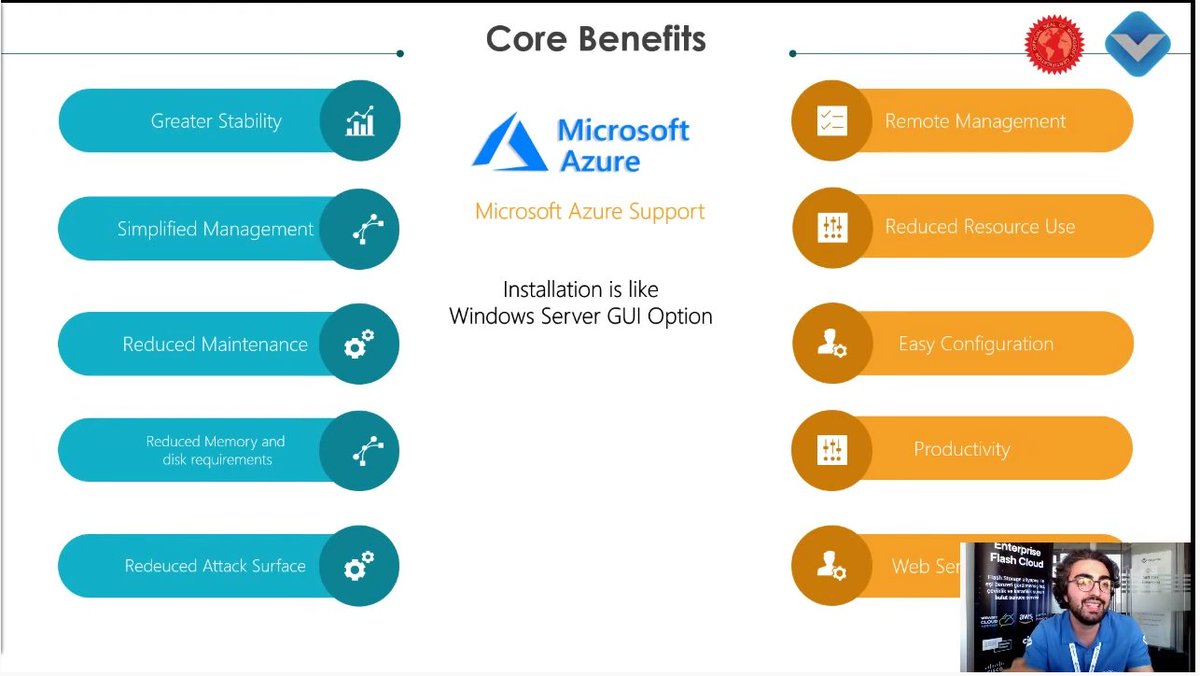sadeghpour_h's tweet image. Check my Windows Server Core Webinar on Youtube!
It&apos;s offline and available to watch now. In ( Turkish Language )
youtube.com/watch?v=s0QH2J…
#windowsserver #azureshell #windowsservercore #cmd #virtualization #monitoringservices #paas #iaas #cloudinfrastructure #mvpbuzz