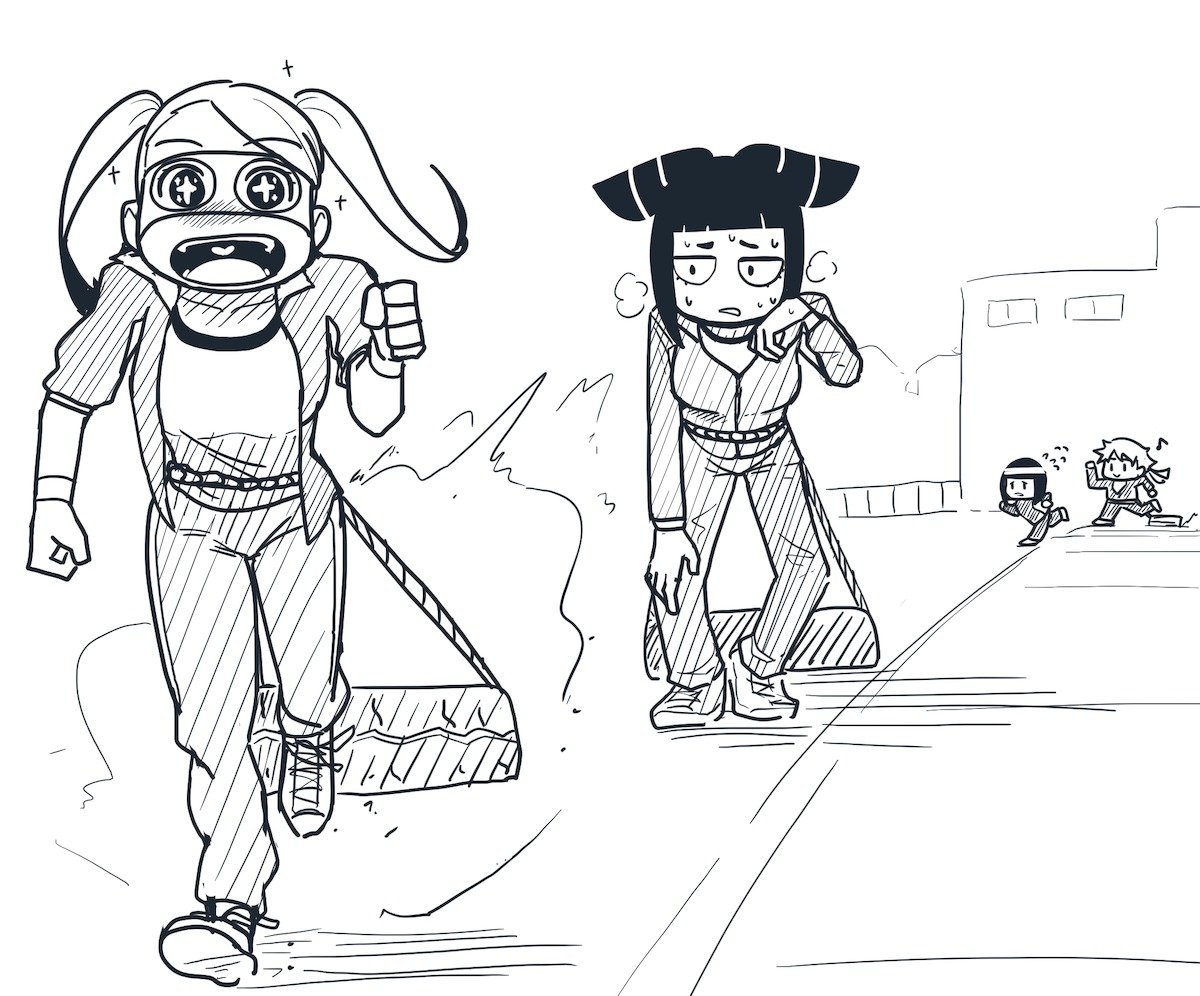 training harder 