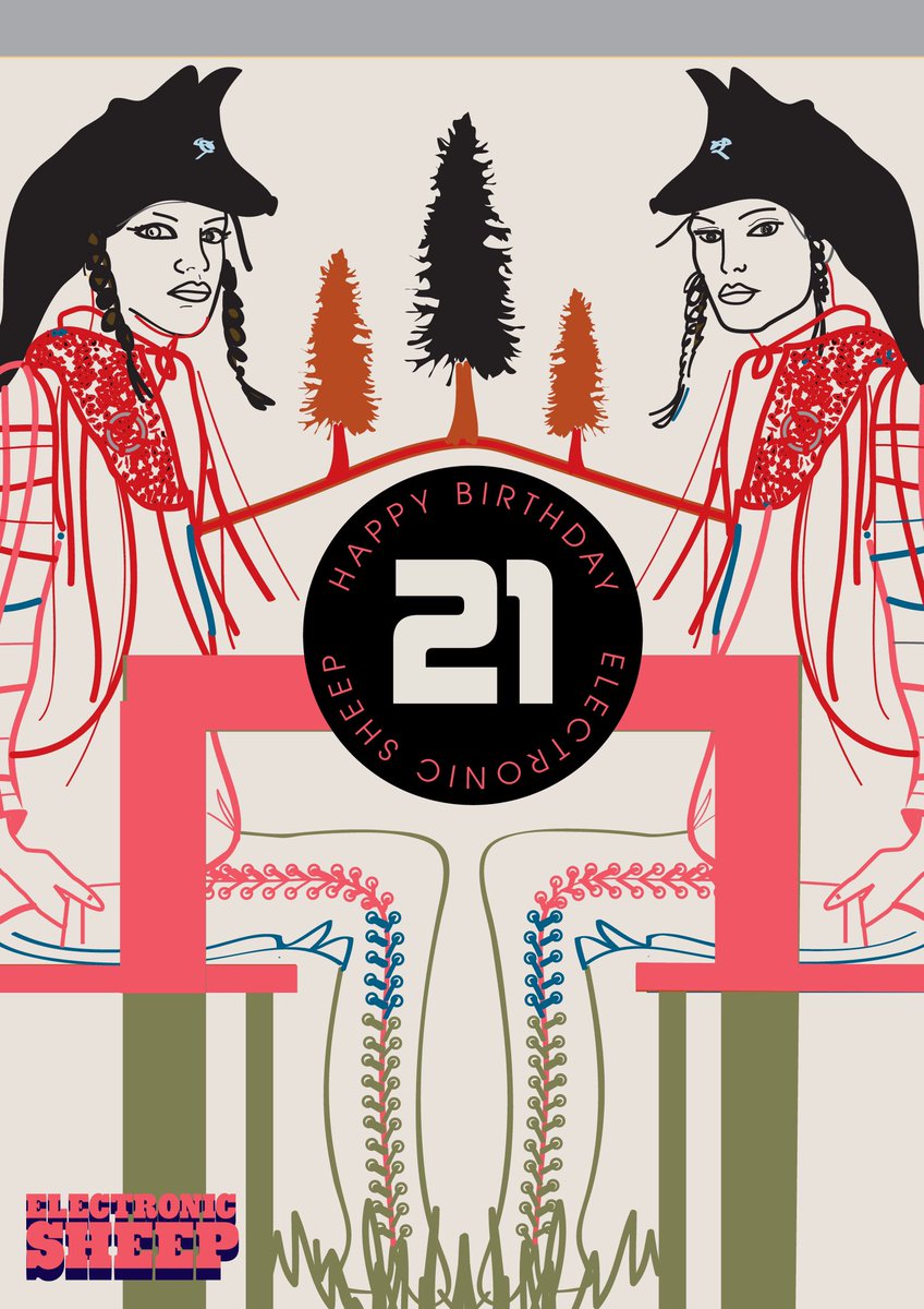 esheep_art's tweet photo. ‘21’ is launching...
#newcollection #electronicsheep #21 #21years #happybirthday https://t.co/kFrZMI9BsB