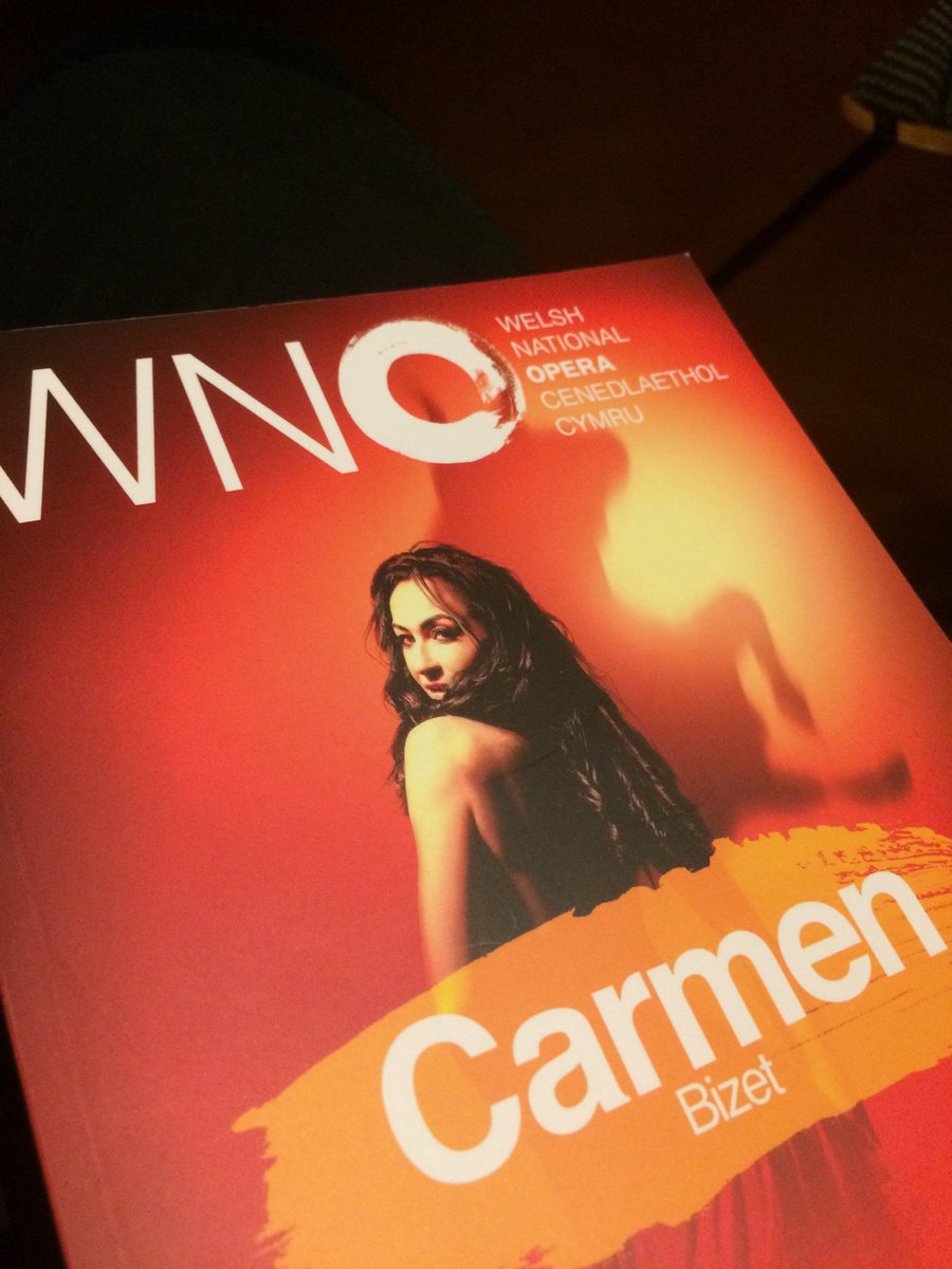After working at @WNOtweet for a month, I was able to sit back and fully enjoy the spectacle of CARMEN as a patron. What a wonderful show and looking forward to being our touring.