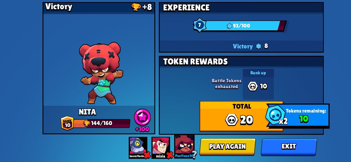 Poef27523114's tweet photo. Started a (currently) lvl1 mini account today: already 400 cups and got my first Star Points too 🥳 I'll keep you updated guys! #BrawlStars #Supercell #LALove https://t.co/bX8up2L0H8