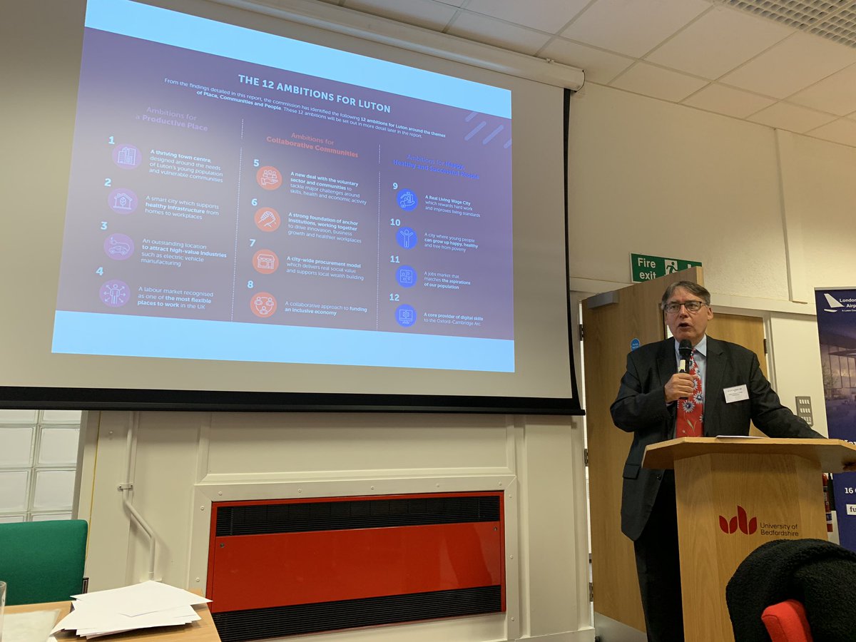 GrowingLuton's tweet image. A big thank you to everyone who attended today’s launch event. The report can be downloaded from the website growinglutontogether.com and there is plenty of opportunity for people to have their say.