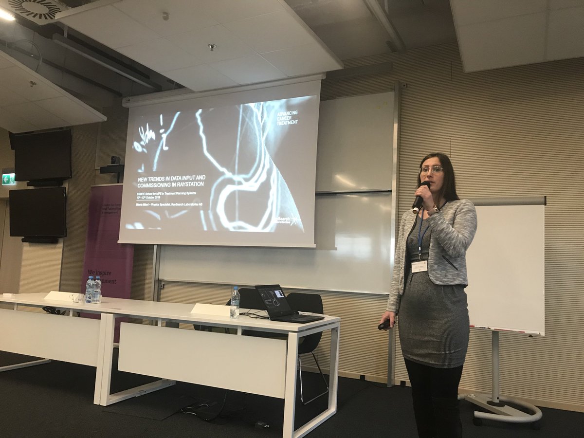 EFOMP_org's tweet photo. Gloria Miori ⁦@RaySearch⁩ ´what #Medical_Physics_Expert must know from manufacturers’  Image handling &amp; optimisation tools. #EFOMPschool 🌍🇪🇺 https://t.co/sbMqpxSkoP