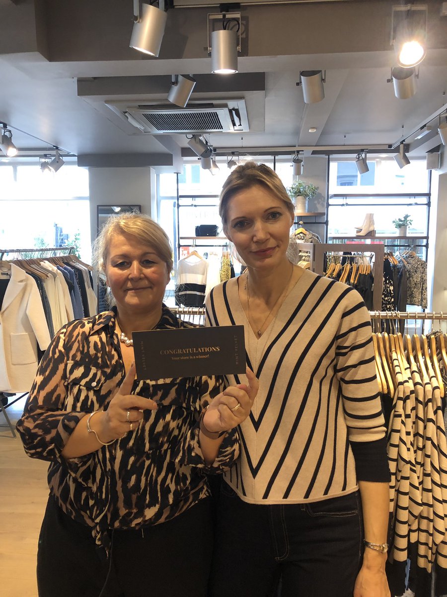 SeeryKeely's tweet photo. So today we found a Golden Ticket thanks @mintvelvet @HelenMintVelvet  the team are super excited to spend their extra uniform allowance! https://t.co/QX2UB5HLR6
