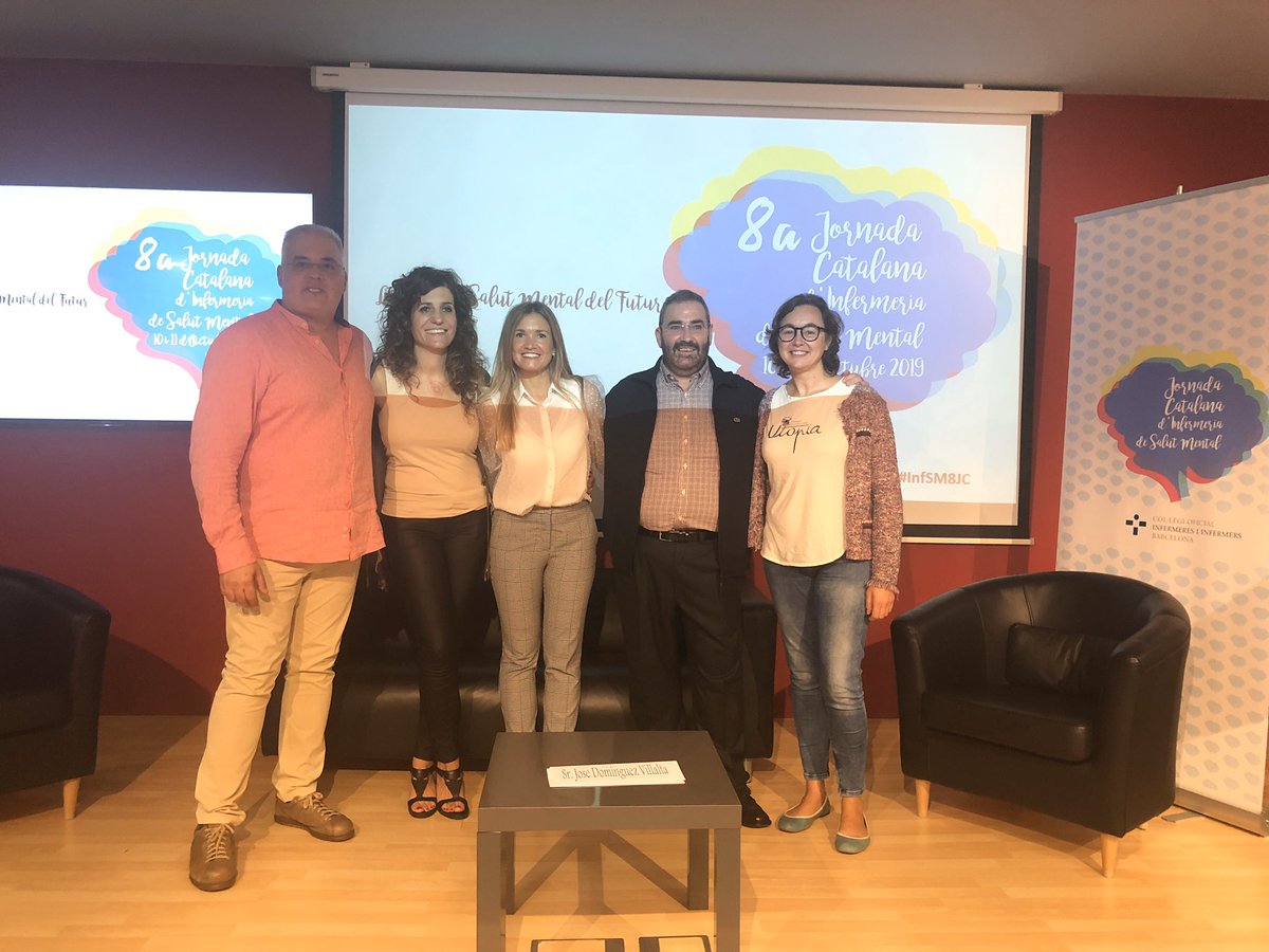 🙏🏻Gracias a la organización de la 8 Jornada Catalana de Salud Mental por confiar en mi para la conferencia de clausura, en especial a <a href="/albertgranero/">Albert Granero Lázaro</a>, un placer enorme compartir este ratico con vosotros 🤗 #InfSM8JC <a href="/COIBarcelona/">Col·legi d'Infermeres i Infermers de BCN (COIB)</a>