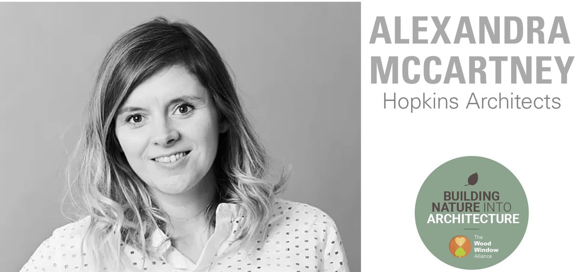 woodwindowall's tweet photo. Alexandra McCartney (@Hopkins_Arch) will join us in #Nottingham for Building Nature into Architecture.

She will lead an expert discussion on how wood can improve sustainability, lower carbon emissions &amp; reduce waste.

Book tickets:https://t.co/tVdOL6DbBn

@ndsa_info https://t.co/lr31Q7QDXp