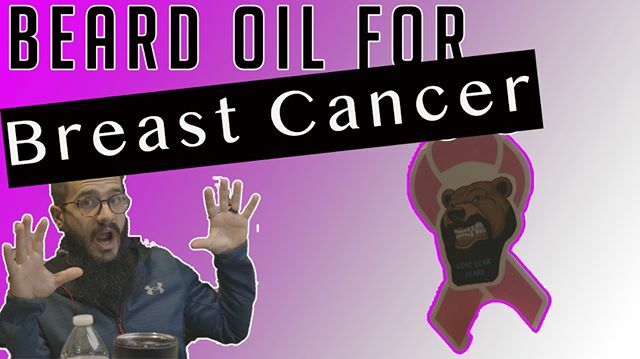 TysonJWald's tweet photo. Beard Oil for Breast Cancer. Watch the newest video on youtube and see what lone bear is doing to help...plus a review and winner will be picked https://t.co/B9uZ9Fh7uX https://t.co/1ijBLQIiNh