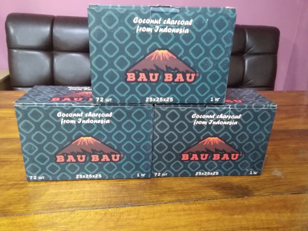 InSide_018's tweet image. Ещё один представитель кокосового угля из Индонезии : BAU- BAU. 
На 100%  состоит из натуральных элементов и не содержит химических примесей.