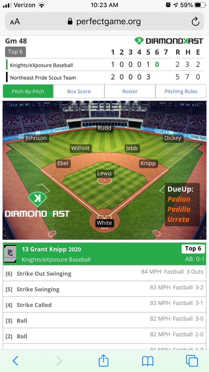 chambers_sports's tweet photo. Rain delay.... @NEPridebaseball 5 eXposure baseball 2... bottom 6 ... big 3 run 2 out single for @devinboone https://t.co/b2iOLIYxRp