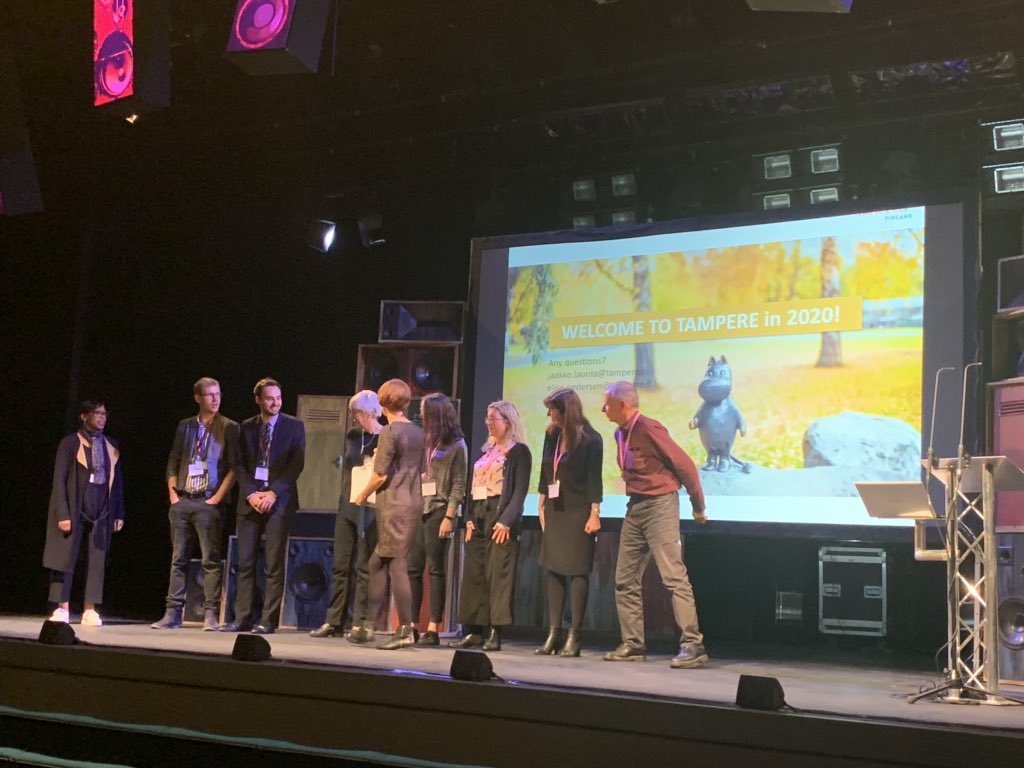 Jaakkolaurila's tweet photo. Thank you #Leeds for the great #leedscultureforum2019 !  Now it’s our turn to welcome colleaques to #Tampere! #cultcities https://t.co/cmchnukUGI