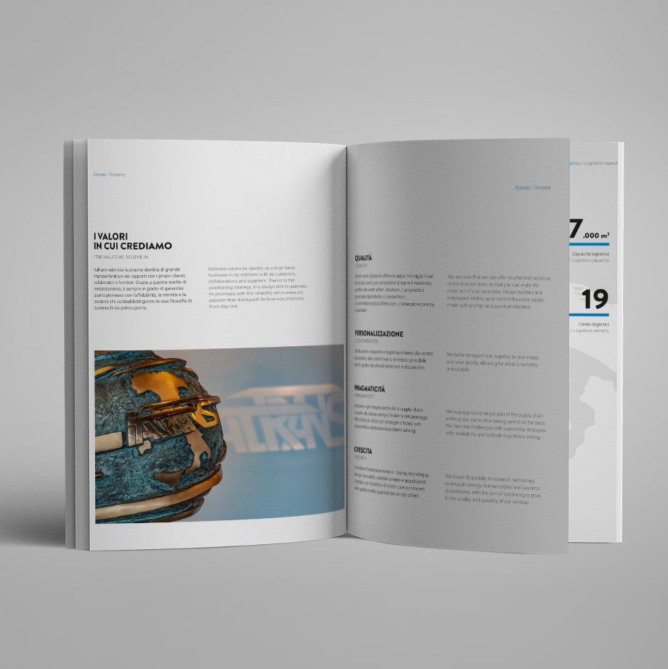 Publifarm's tweet photo. Un company profile alla guida del cambiamento! È il company profile 2019 di Italtrans ed è tutto da sfogliare… perché per questa edizione abbiamo fatto davvero le cose in grande!

https://t.co/pxeMXjidex

#publifarm #bebrave #bravecreativity https://t.co/V6FMY3cRfX