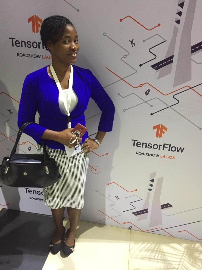 OyoJewel1's tweet photo. And I was there #tensorflowroadshow https://t.co/qS6gS52WIW