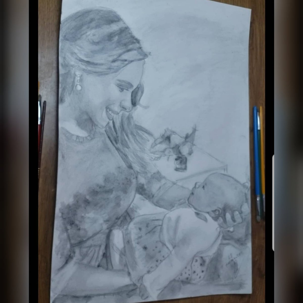 ErikErikvite's tweet photo. @kriscid dibujo de la más hermosa, te quiero https://t.co/6tDnKDgQ5Y