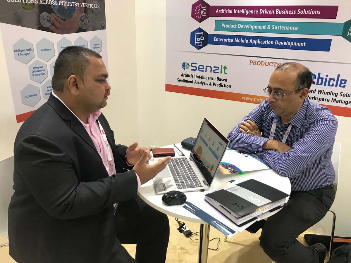 netwebsoftware's tweet photo. Thank you for joining us @GITEXTechWeek . We would like to thank all our business partners, clients and prospects. Special thanks to @nasscom 
#GITEXDubai2019 #NetWebExhibits #TechnologyWeek  #BestPlacetoWork #SoftwareDevelopment #artificialintellegence #SenzIt https://t.co/iTsPdY5dVl