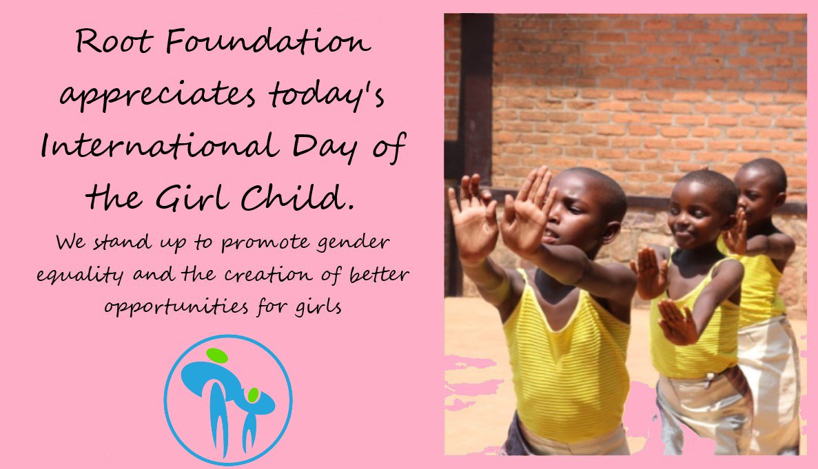 Root_Foundation's tweet photo. #InternationalDayoftheGirlChild
#girlsempowerment
#equality 
#RootFoundation
#Rwanda https://t.co/aXsxH7zs0k