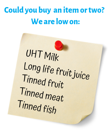 SalfordFoodbank's tweet photo. So far in 2019, we've given out 4,116 food parcels (a 20% increase compared to last year).  Could you help local people in crisis by buying some food this week? https://t.co/MFs4GjiV8m https://t.co/RXGRYOjxve