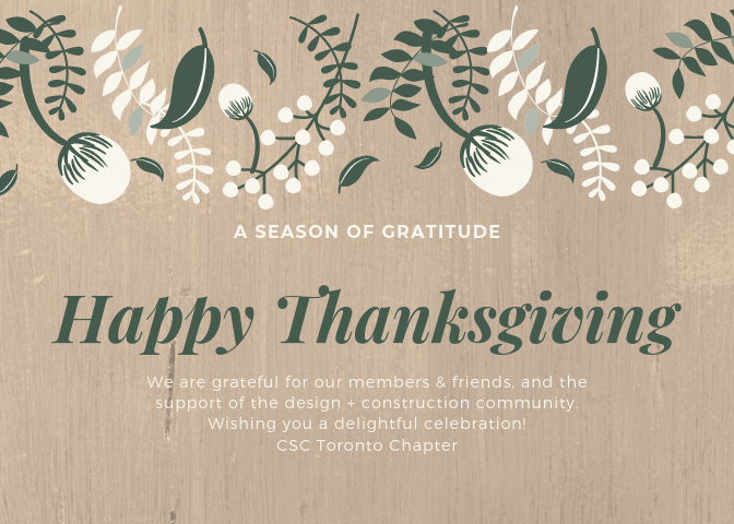 CSCToronto's tweet image. Happy Thanksgiving wishes from the CSC Toronto Chapter.
#csctoronto #thansgiving