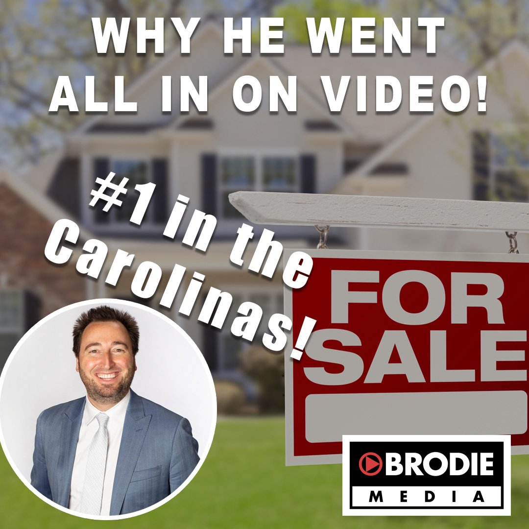 BrodieMedia's tweet photo. Have you subscribed to the podcast yet? Great new episode on how Patrick became the one 
@coldwellbanker
 agent in the Carolinas after going all in on video. https://t.co/ug7DIUS4Ap

#realtor #videomarketing #realestate #realestateagent https://t.co/2oGJyZPUJH