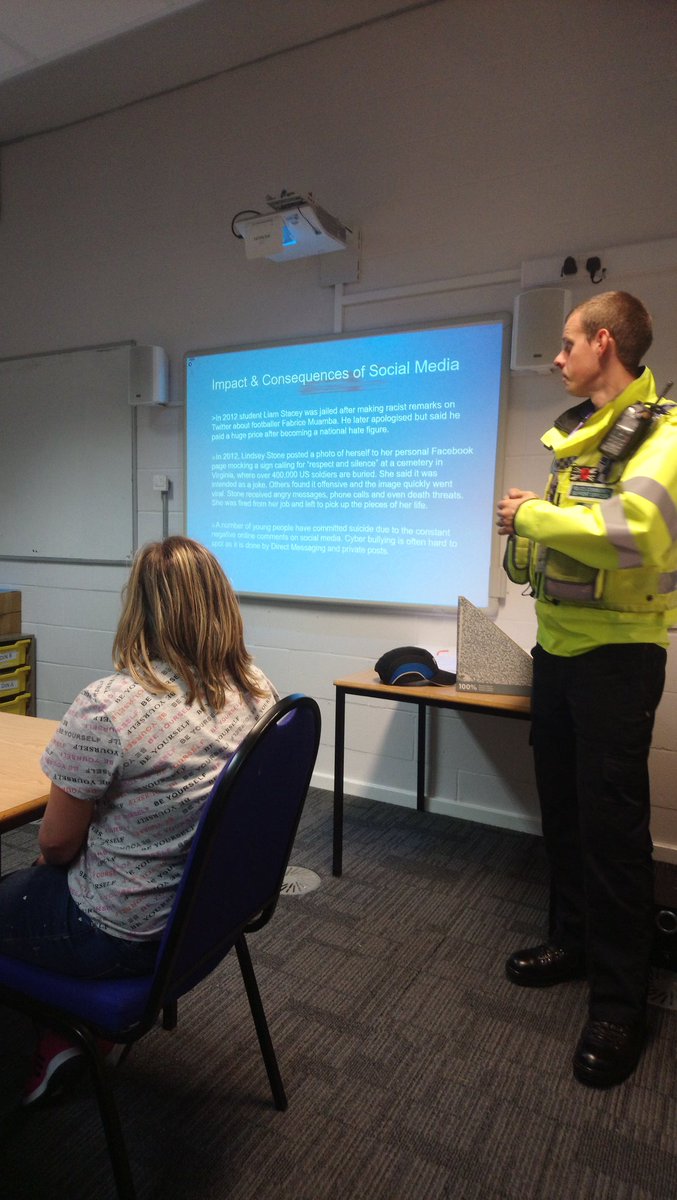 GC_Workskills_SFL (@gc_vol_projects) on Twitter photo A big thank you today to PCSO Jon Glover, who came to talk to the Community Engagement students about how to be safe online. <a href="/Glos_Police/">Gloucestershire Constabulary</a> #onlinesafety A big thank you today to PCSO Jon Glover, who came to talk to the Community Engagement students about how to be safe online. <a href="/Glos_Police/">Gloucestershire Constabulary</a> #onlinesafety