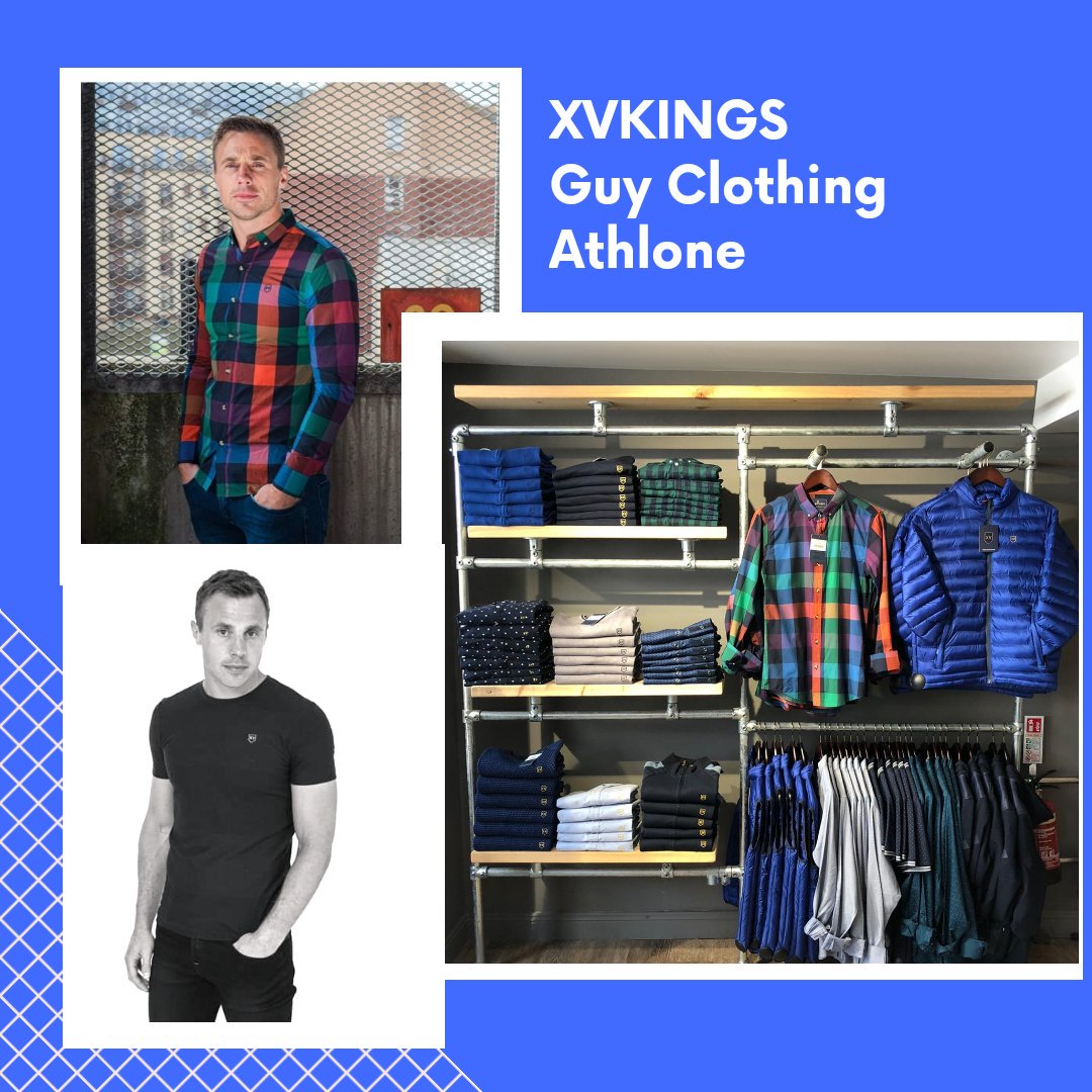 GuyClothing's tweet photo. XVKINGS AW19 Collections now in store. Fab mix and match styles.
Shop the looks in store and finish off with a stylish pair of Tommy Bowe shoes ππ #mensfashion #style #topbrands #opened7days #retail #irishowned
@TommyBowe @XVKings https://t.co/PMQvX6vhqb