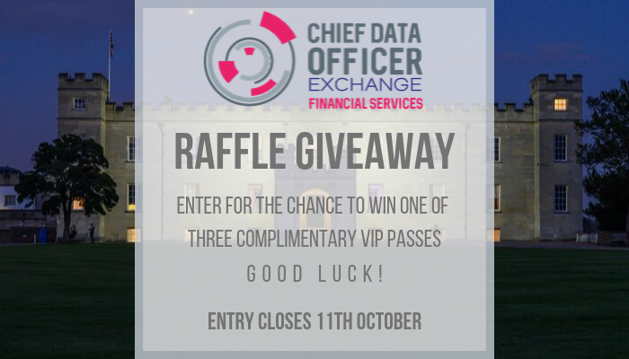 CDOExchangeEMEA's tweet photo. Enter our #CDOFS Raffle draw for a VIP pass to join @CarolineCarrut8, 
@Lynn_M_Pope, @stdatawhisperer &amp; many more senior data leaders, from the likes of @HSBC, @santanderuk &amp; @Barclays, this November (5-6) at @SyonParkEvents. JOIN THE RAFFLE: https://t.co/NDC1ZIJBT9  #CDOExchange https://t.co/RZUXG4ldHI