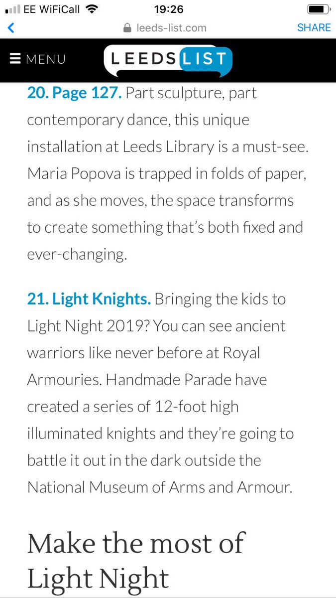 MPopova93's tweet photo. Thanks to @Leeds_List for listing Page 127: in the top 21 things to see at @LightNightLeeds 💖 Tonight is the final two shows, so make sure you get yourselves down to @theleedslibrary ✨ https://t.co/yhbSYY4PR4