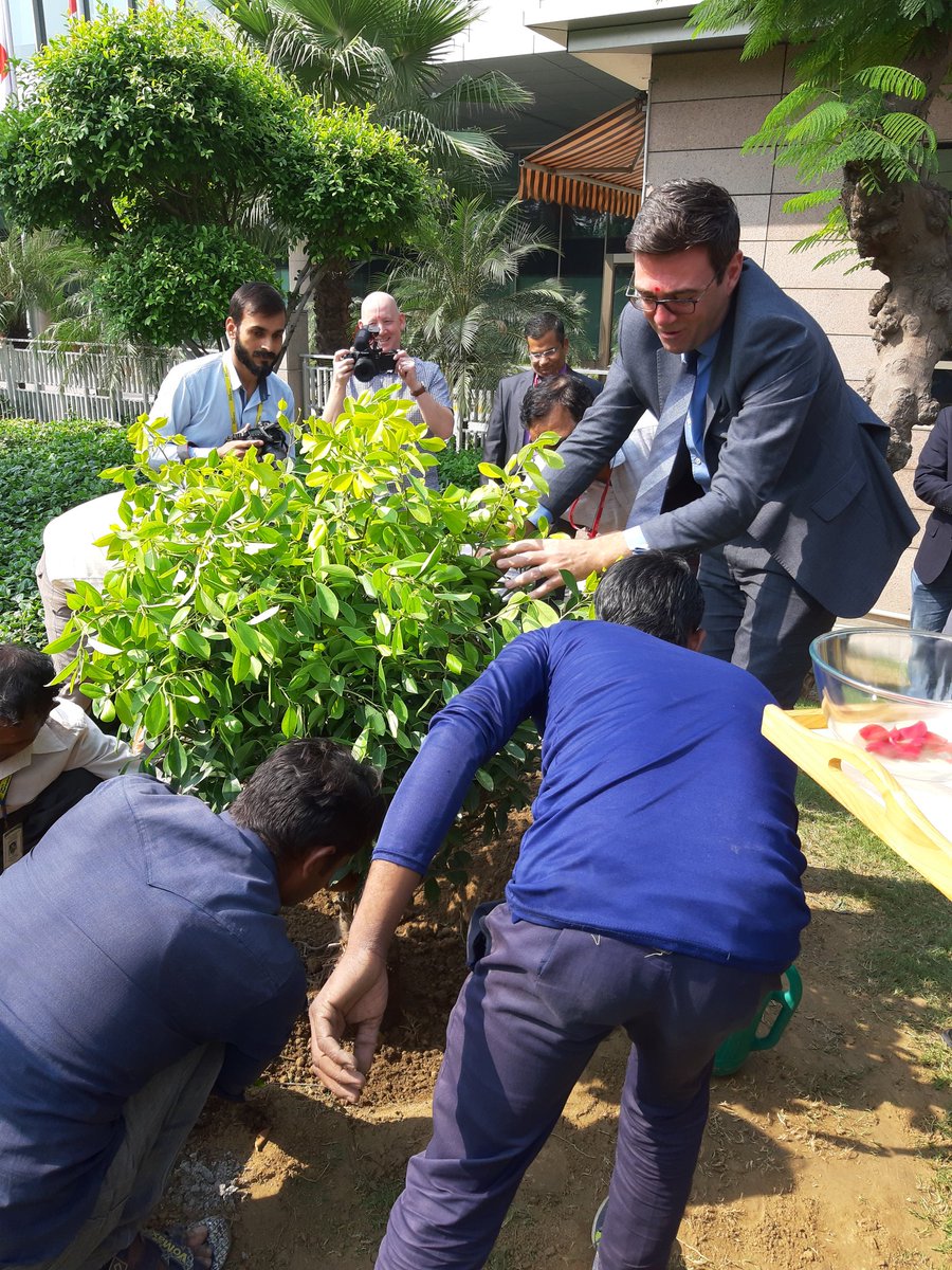 Tim Newns (@tim_newns) on Twitter photo Andy Burnham <a href="/MayorofGM/">Mayor of Greater Manchester</a> planting a sapling during <a href="/MCRIndia/">Manchester India Partnership</a> visit to <a href="/tech_mahindra/">Tech Mahindra</a> in Delhi. Great meeting about growth plans and smart cities and looking forward to continuing to build the partnership #MCRMayorIndia Andy Burnham <a href="/MayorofGM/">Mayor of Greater Manchester</a> planting a sapling during <a href="/MCRIndia/">Manchester India Partnership</a> visit to <a href="/tech_mahindra/">Tech Mahindra</a> in Delhi. Great meeting about growth plans and smart cities and looking forward to continuing to build the partnership #MCRMayorIndia