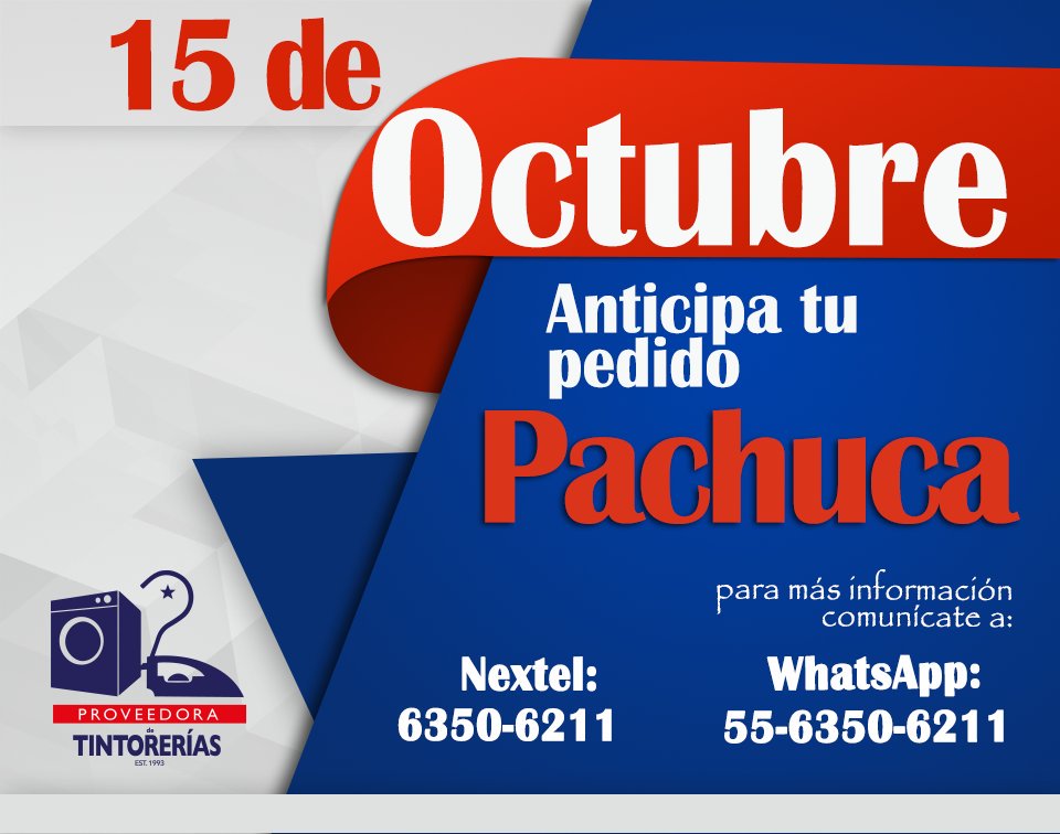¡Ruta a #Pachuca!
🚚🚚💨💨💨
Prepárate durante todo el mes de Octubre tendremos grandes #Promociones para todos nuestros clientes
😱😱🤩🤩🤩
¡Te sorprenderás!

#FelizViernes #Tintorería #Planchaduría #Lavandería