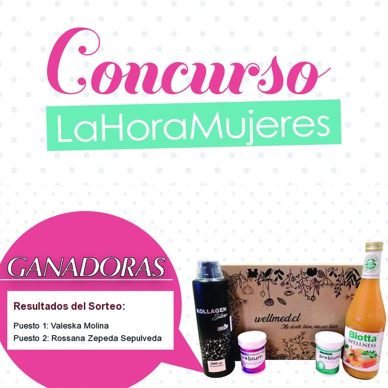 ¡Felicidades a nuestras ganadoras! 👏😍