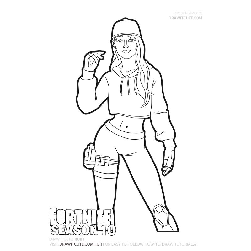 Easy Fortnite Drawings Skins