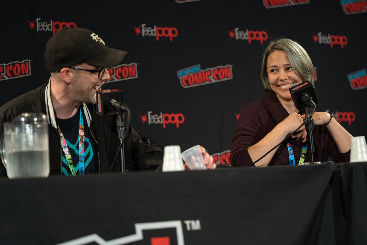 TheGeekLens's tweet photo. Screen Junkies panel at NYCC was great and the Galaxy Quest documentary is amazing. Here are a few pics from the event featuring @RothCornet @joestarr187 @billyapatterson @MurrellDan &amp; @ouch_thisMhz 

More pics here:
https://t.co/AoWP6tjeFr

#NYCC2019 https://t.co/J8IutLj67w